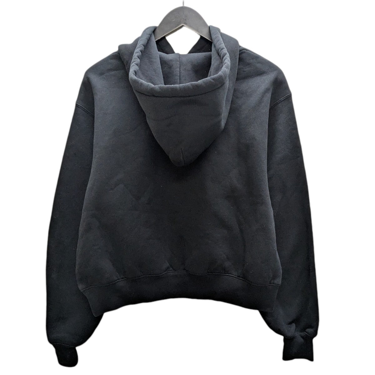 ALEXANDER WANG 袖ロゴクロップドパーカー 古着・中古-3枚目のアイテム画像