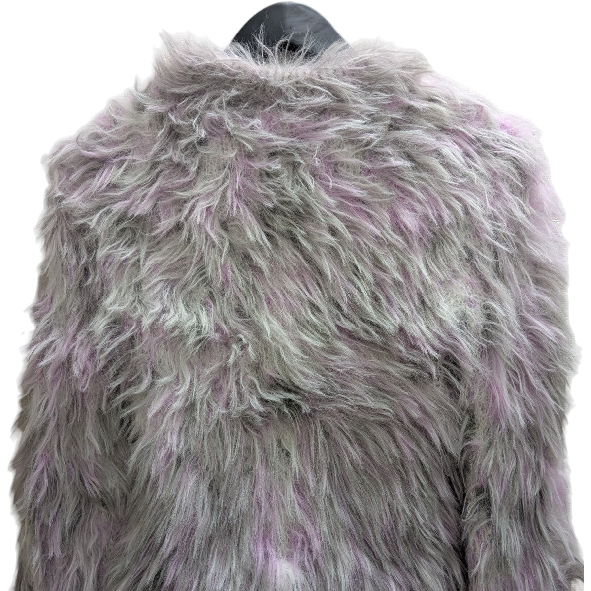「Lavender M-Annika Fuzzy Knit Sweater」 ショート丈ニット
