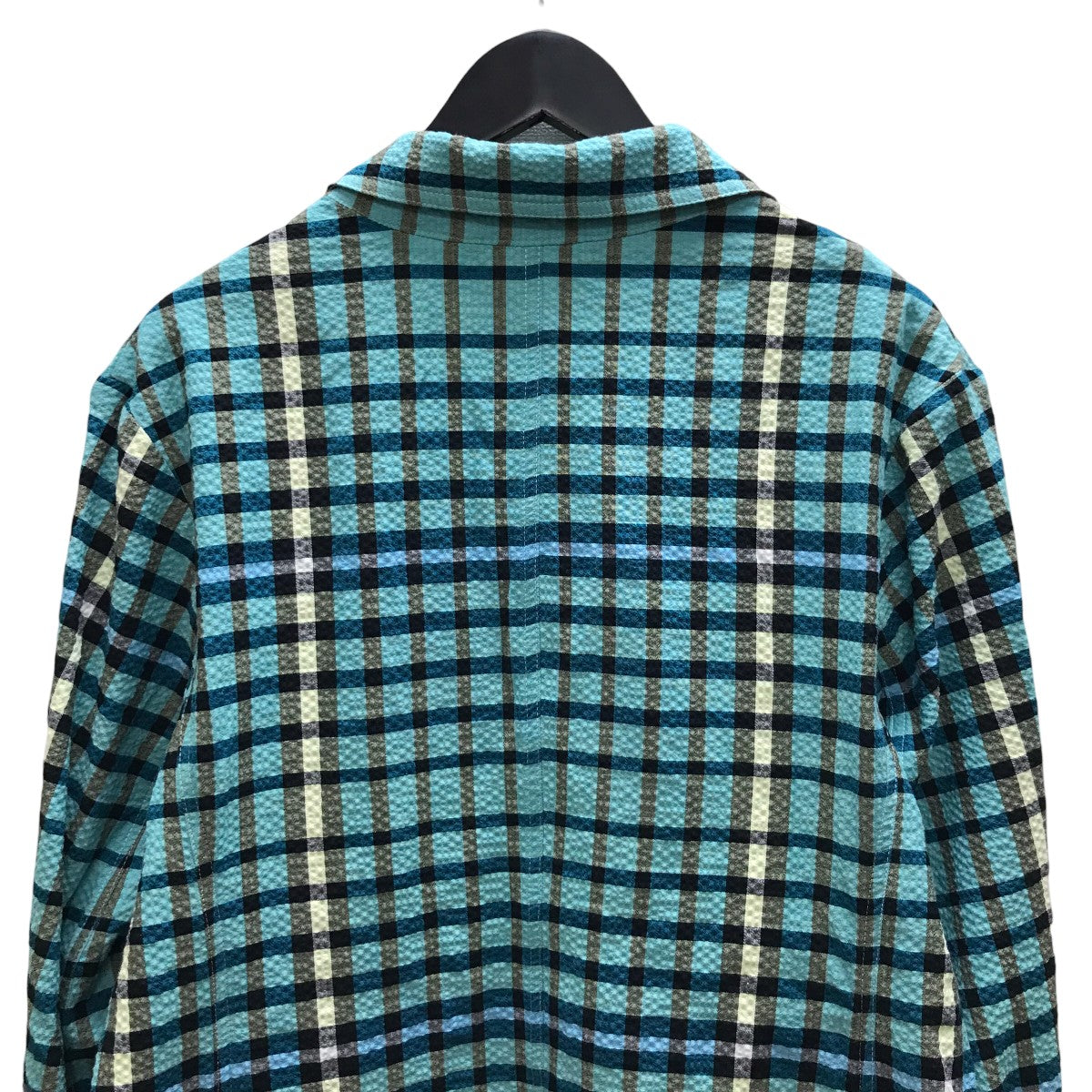 CHARLES JEFFREY LOVERBOY チェックテーラードジャケット 古着・中古-4枚目のアイテム画像