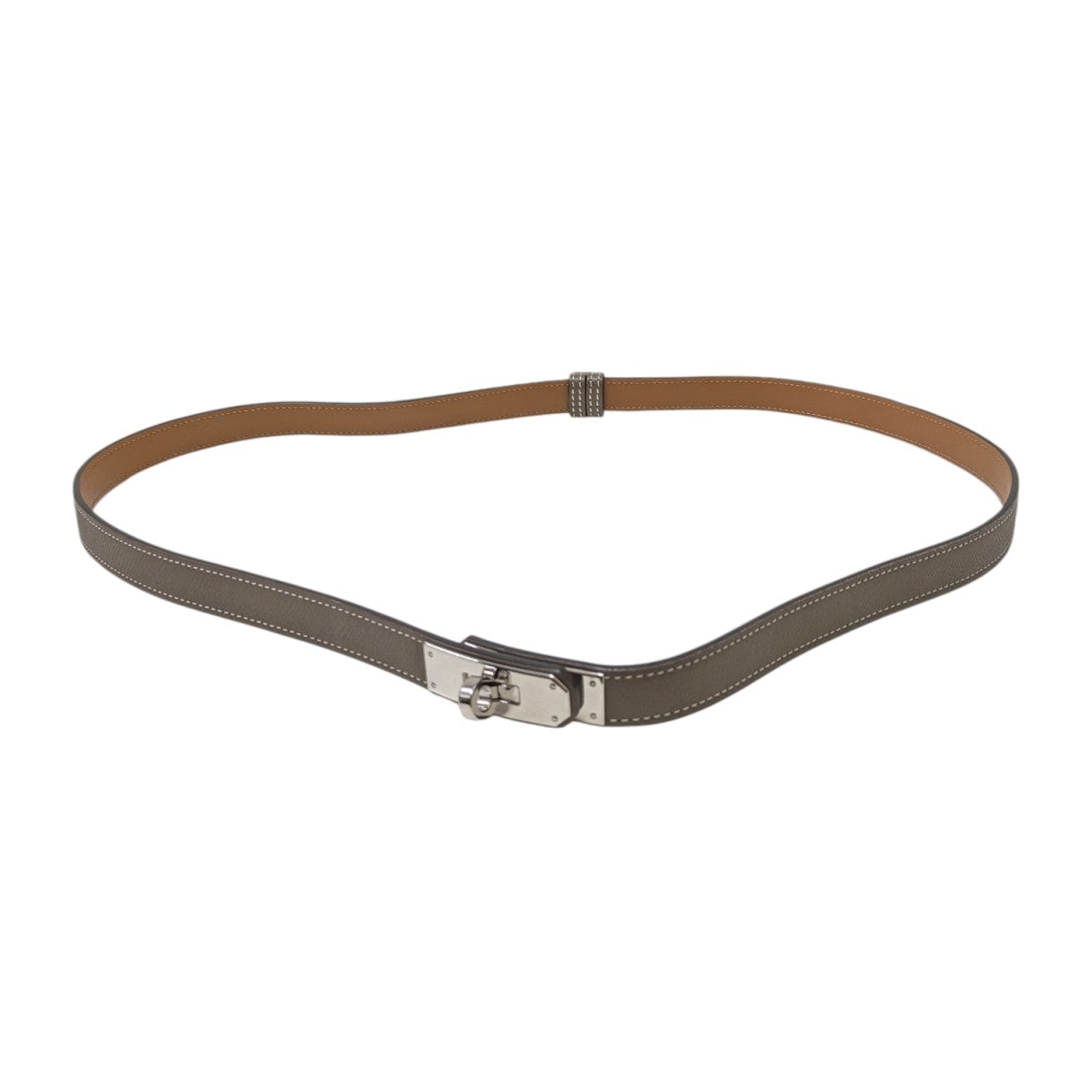 HERMES B刻印KELLY 18mm BELTレザーベルト 古着・中古-1枚目のアイテム画像