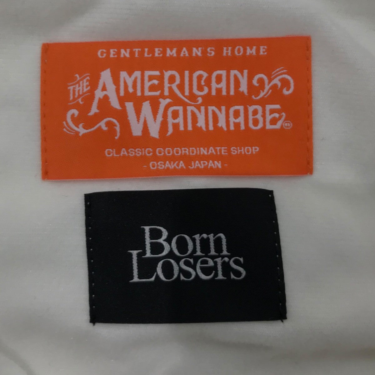 AMERICAN WANNABE×BORN LOSERS コーチジャケットTOH241400 TOH241400