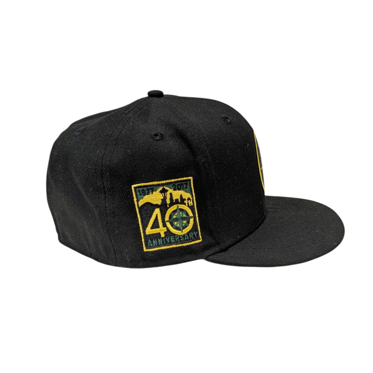 ストーンアイランド　キャップ New Era×STONE ISLAND キャップ ブラック サイズ 7 1/2｜【公式