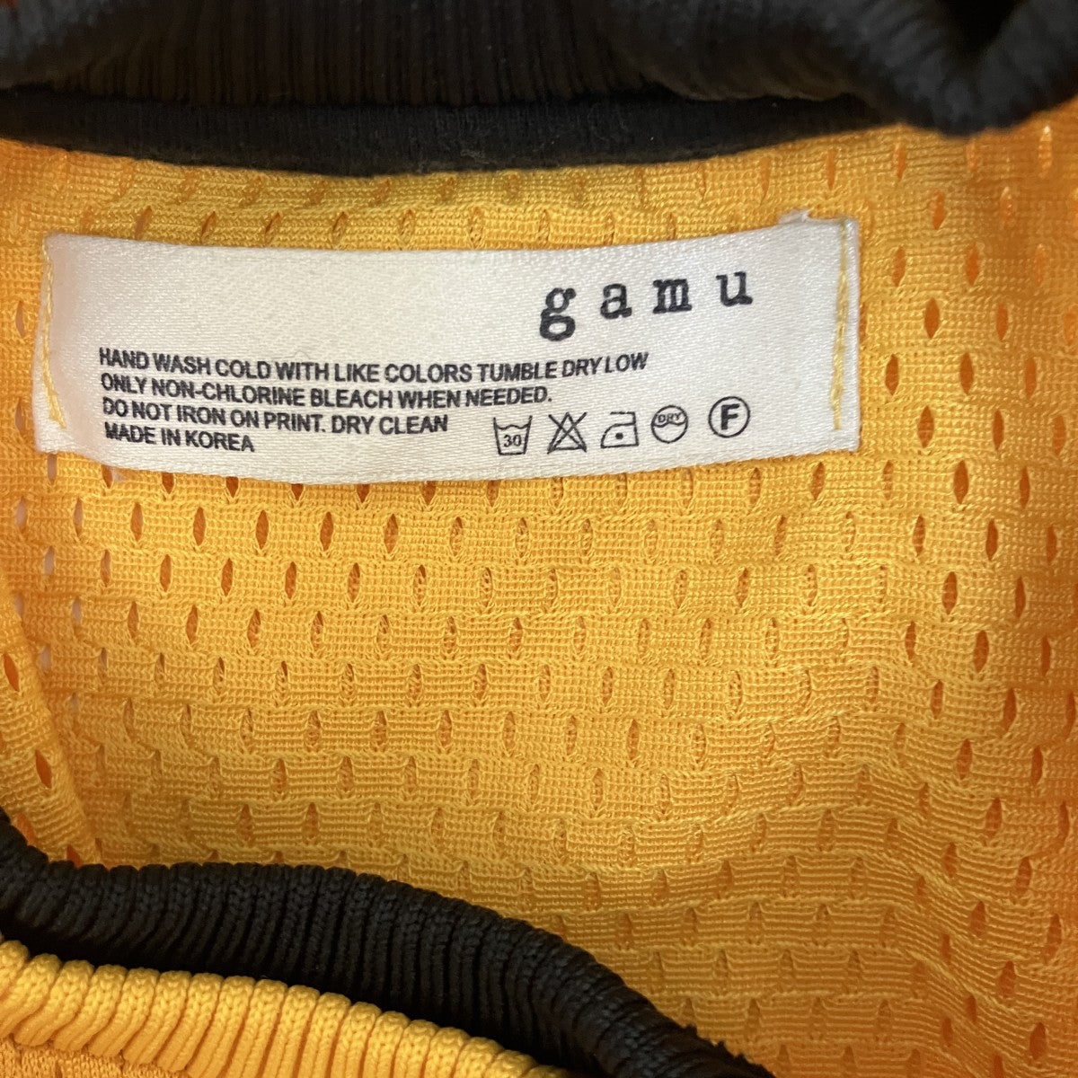 gamu メッシュTシャツ 古着・中古-6枚目のアイテム画像