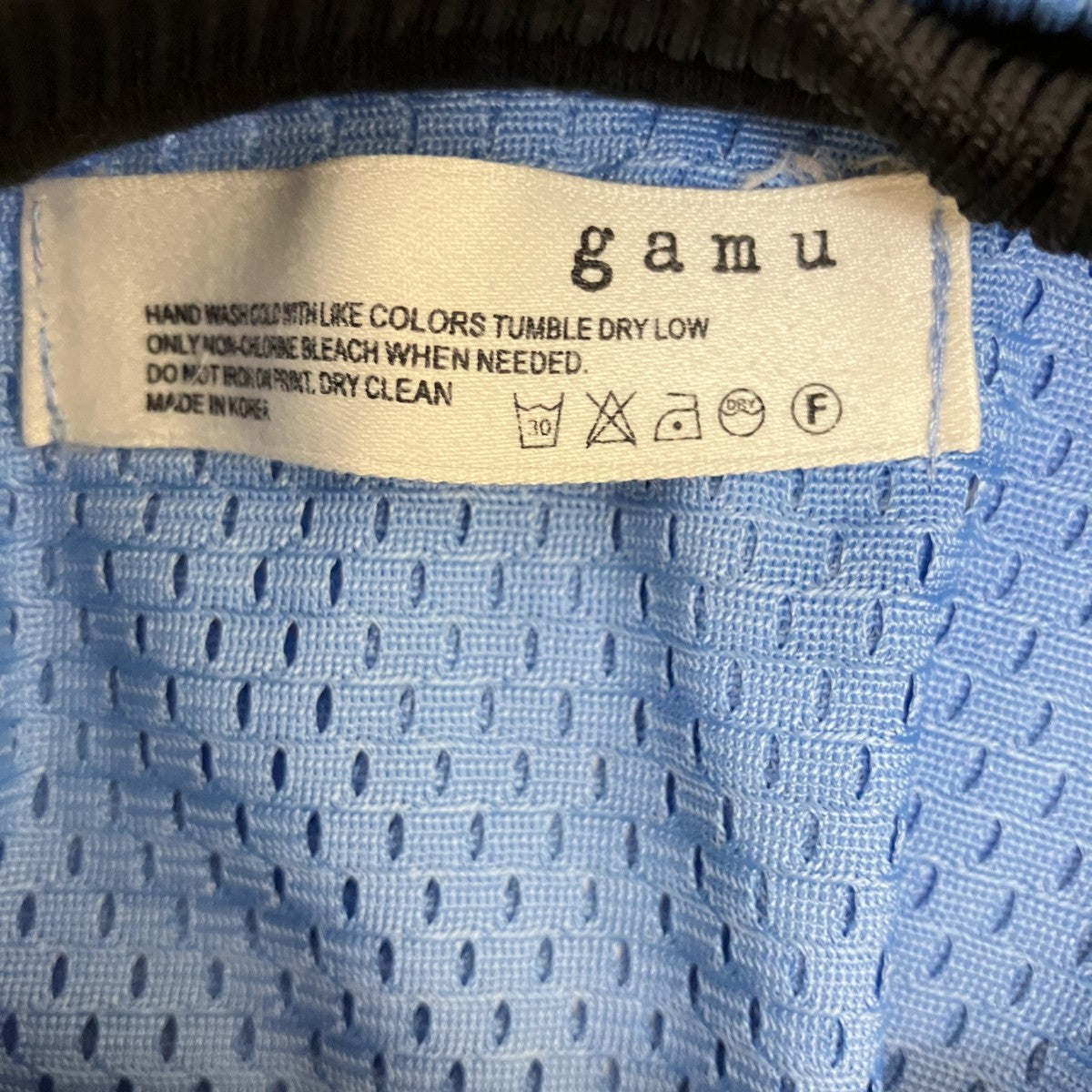 gamu メッシュTシャツ 古着・中古-6枚目のアイテム画像