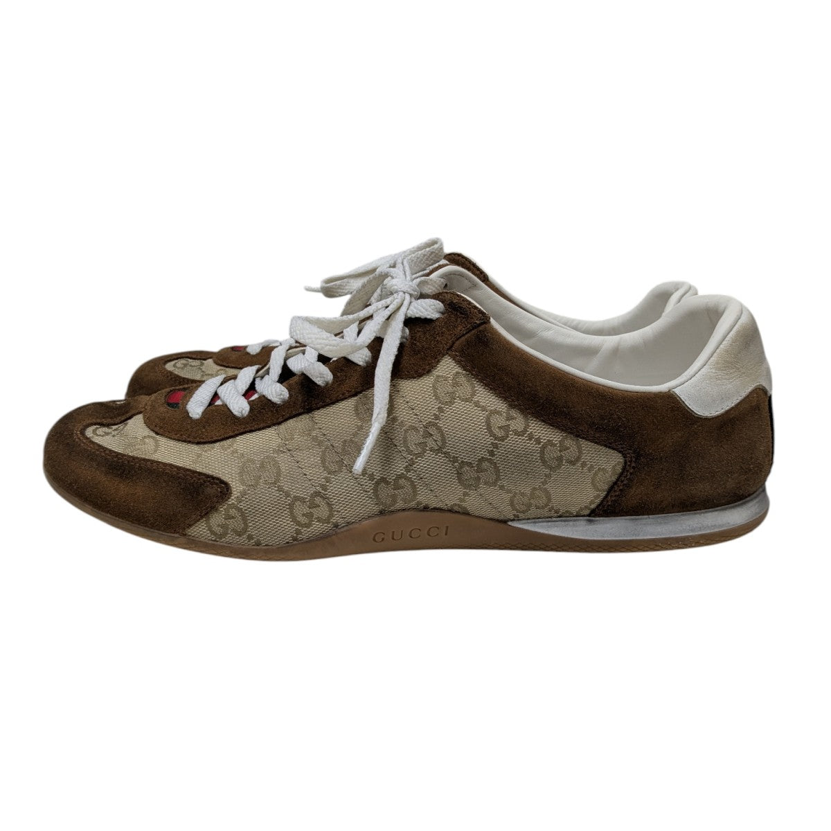 GUCCI(グッチ) SHIFT ローカットスニーカー／シフト GGキャンバス