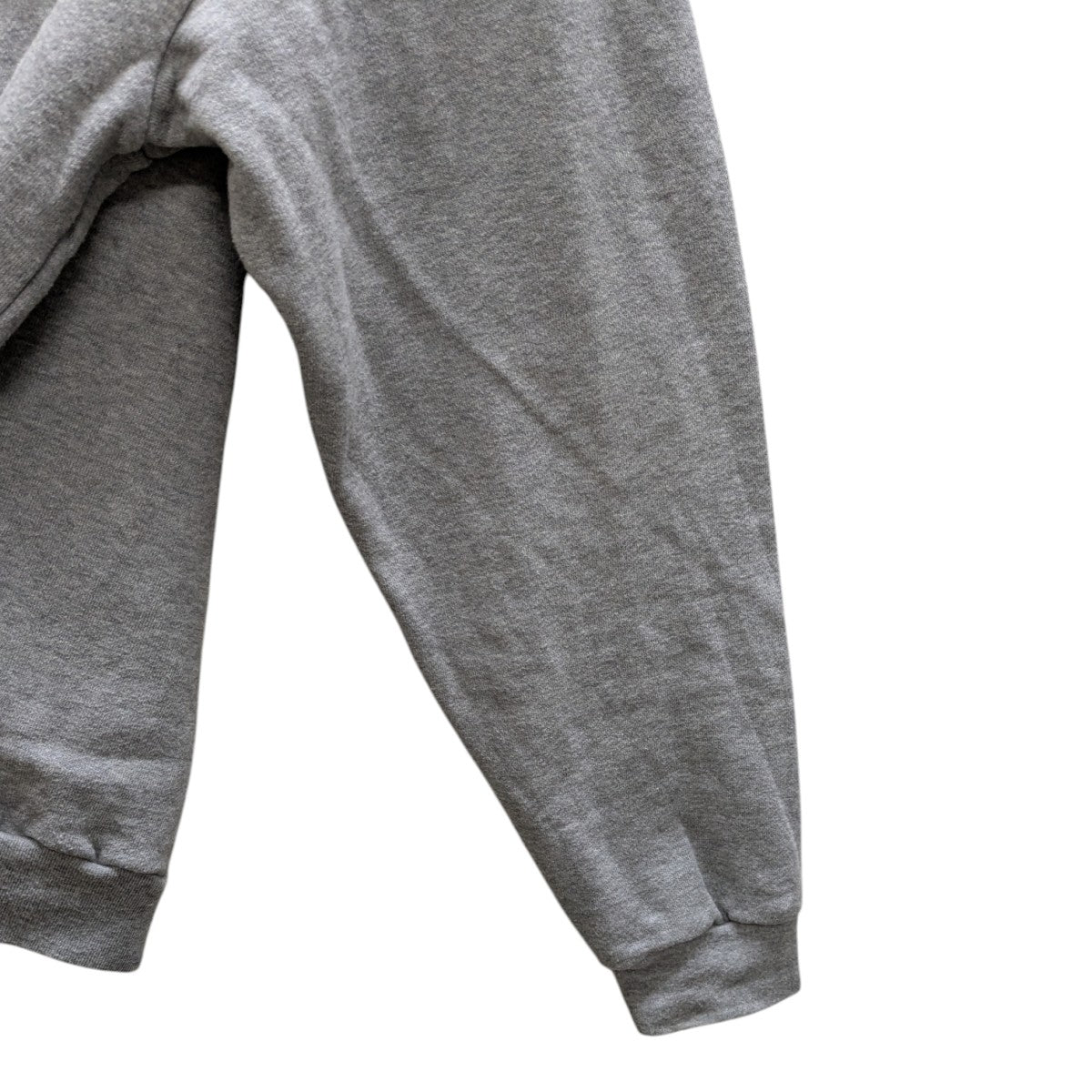 ハーフジップスウェット