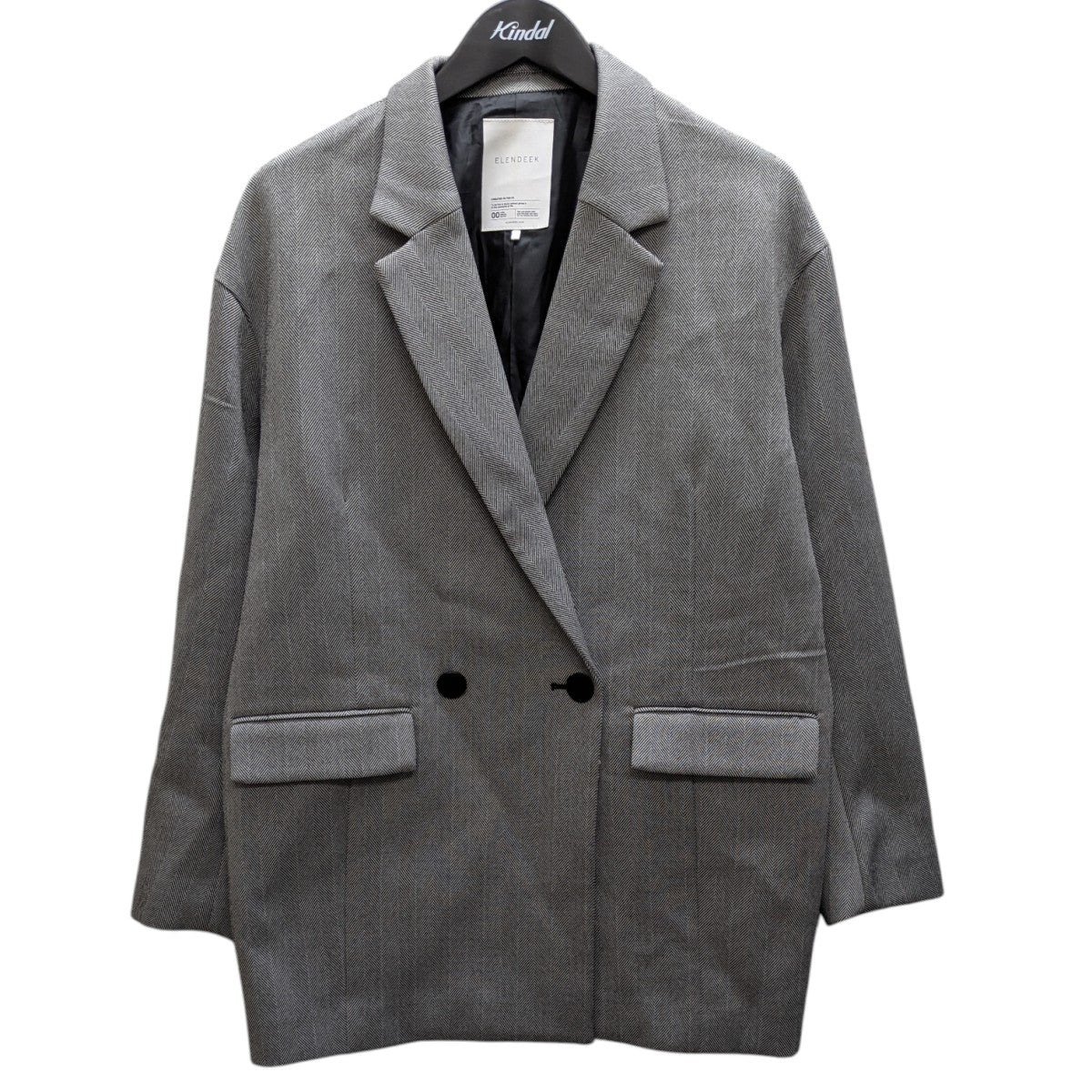 HERRINGBONE OVER JK テーラードジャケット