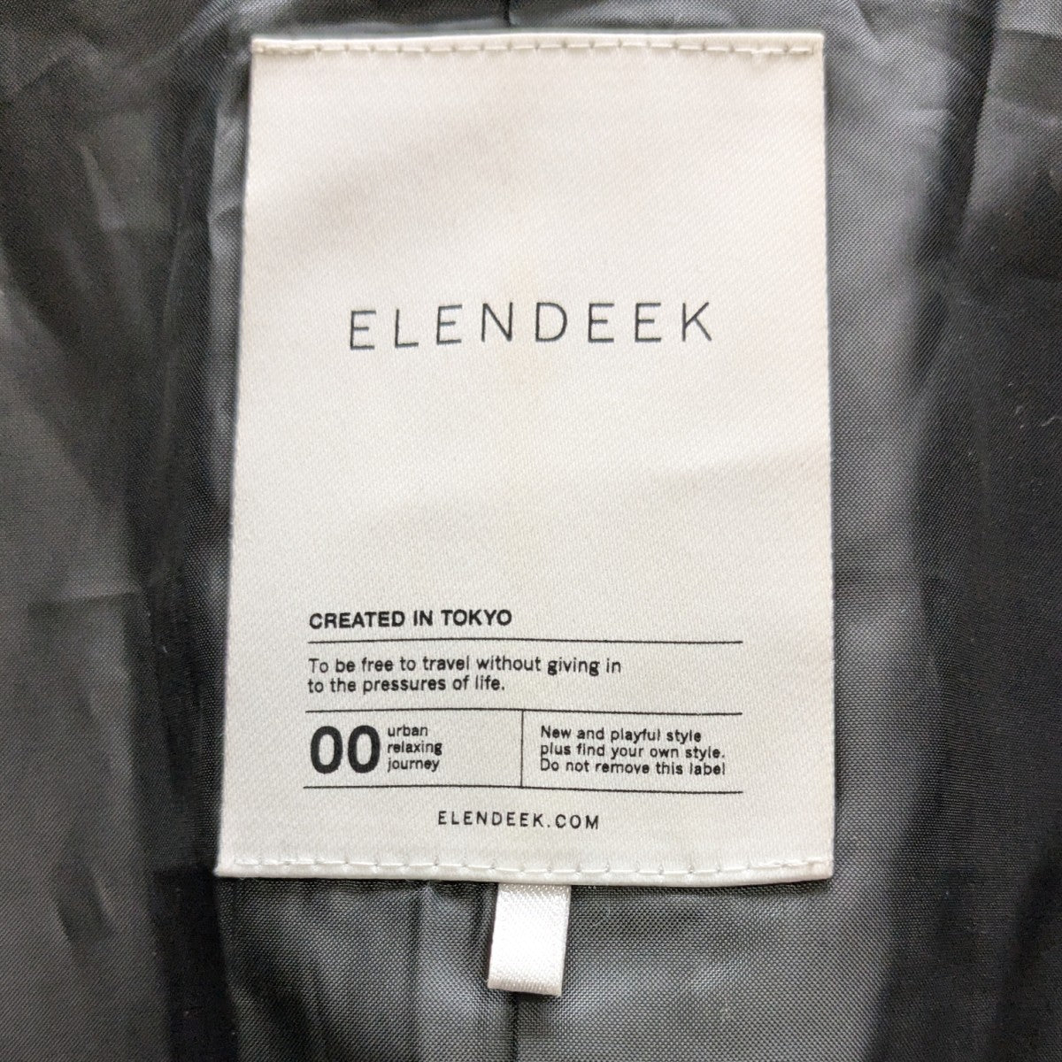 ELENDEEK HERRINGBONE OVER JK テーラードジャケット 古着・中古-7枚目のアイテム画像
