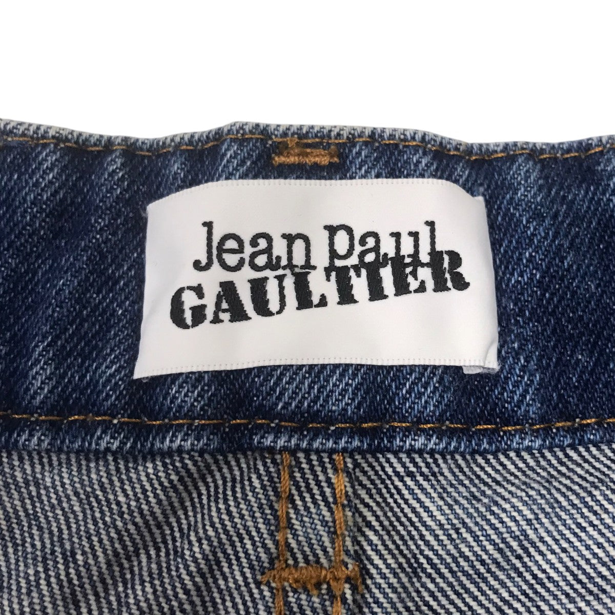 Jean Paul GAULTIER デニムパンツ／トロンプルイユ デニムパンツ 古着・中古-5枚目のアイテム画像