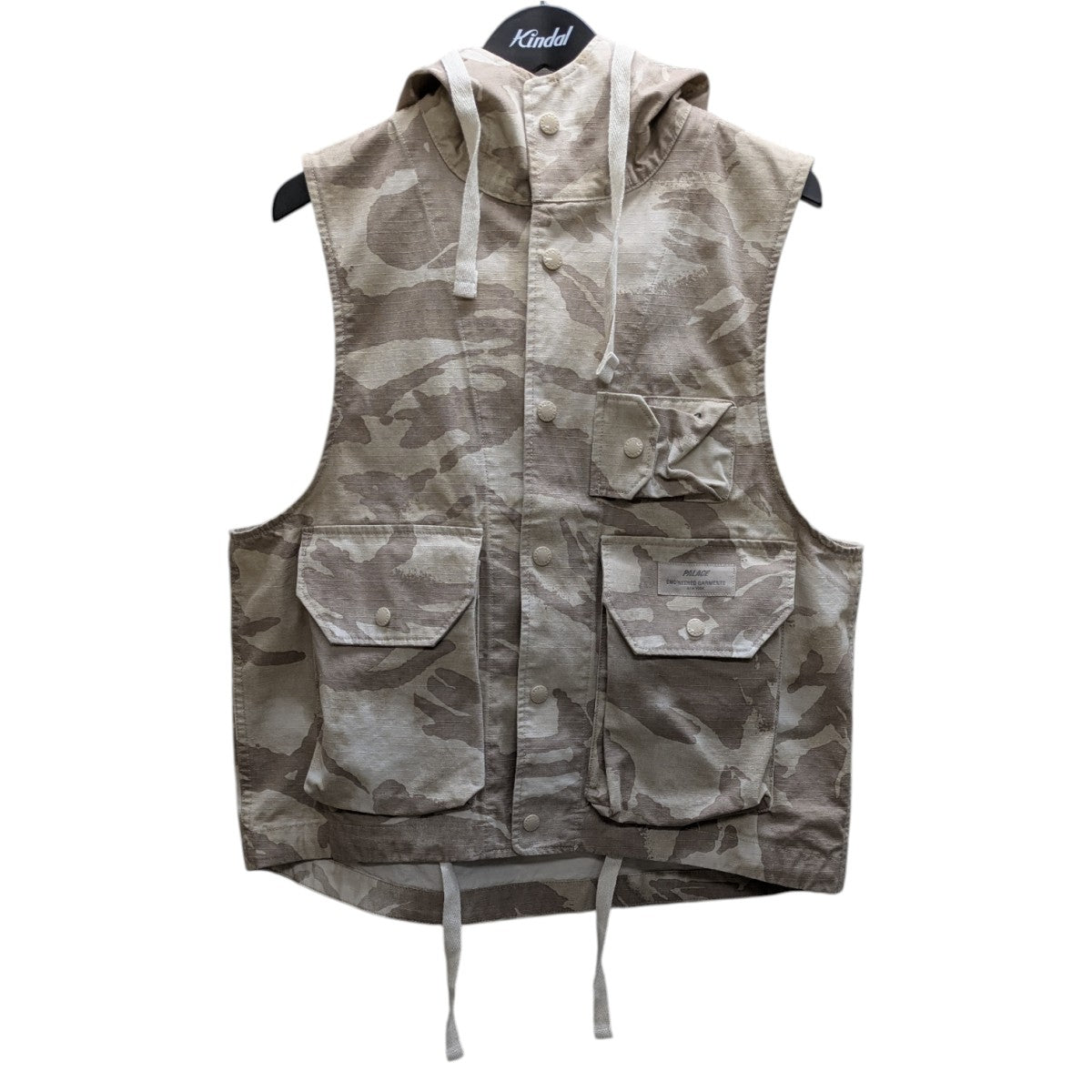 25SS「ENGINEERED GARMENTS HOODED VEST」ベスト