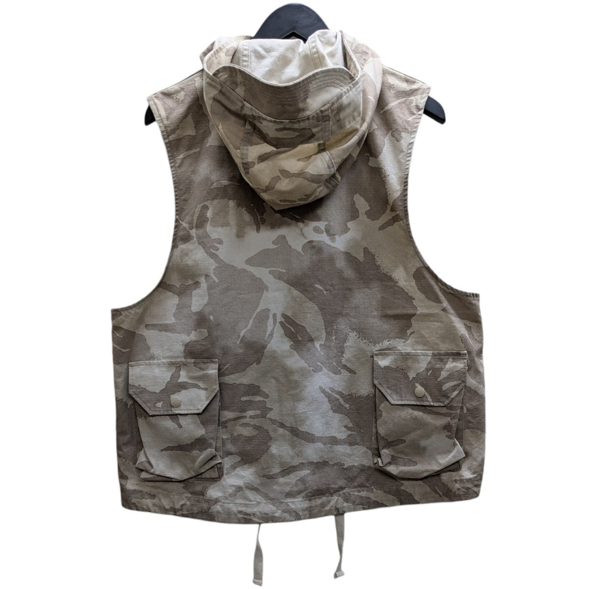 25SS「ENGINEERED GARMENTS HOODED VEST」ベスト