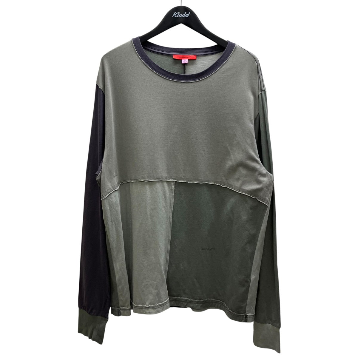 ECKHAUS LATTA 切替デザインロングカットソー 古着・中古-1枚目のアイテム画像