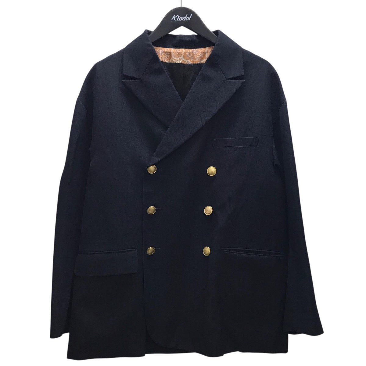VISVIM REGIS DB JKT ウールリネンダブルジャケット 古着・中古-1枚目のアイテム画像