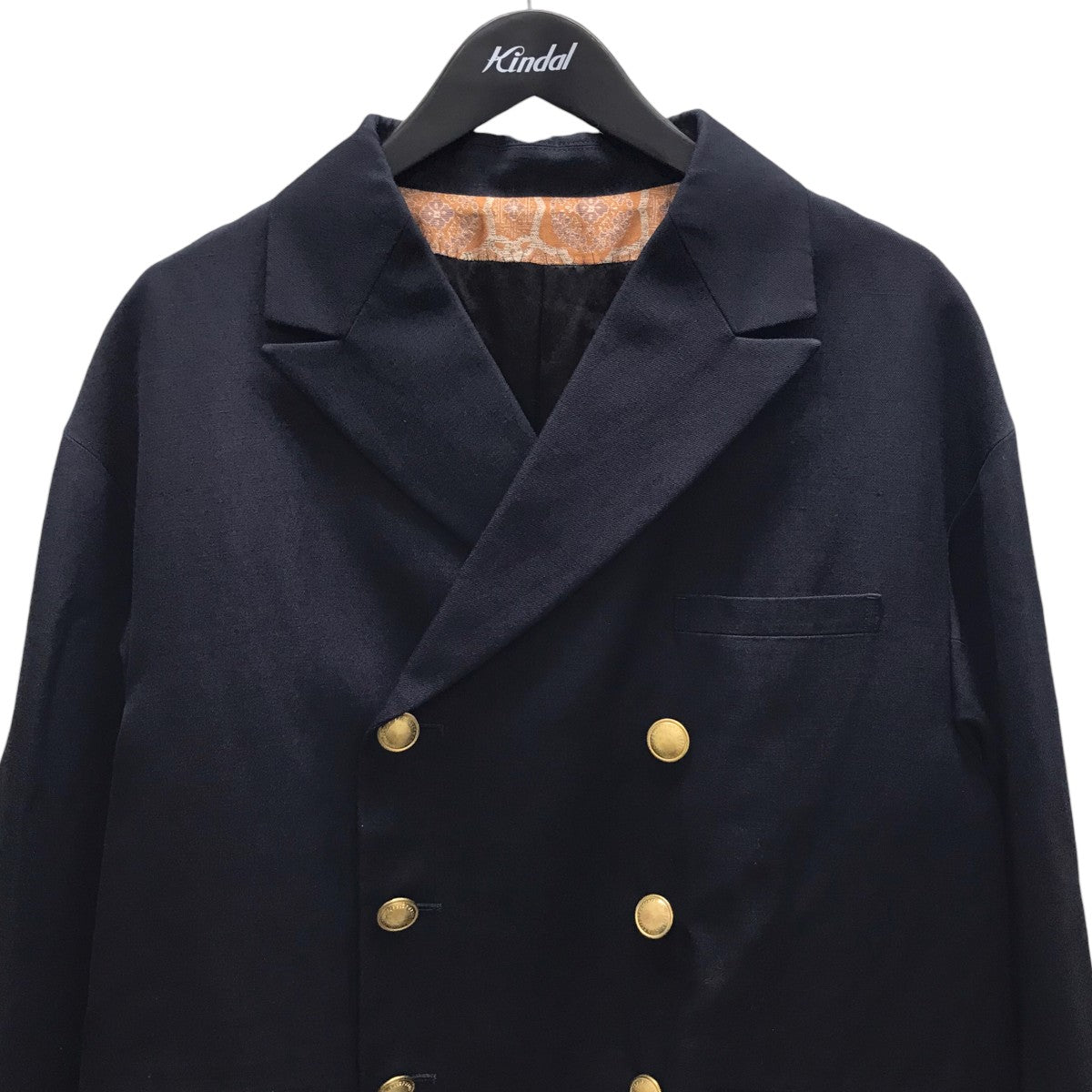 VISVIM REGIS DB JKT ウールリネンダブルジャケット 古着・中古-2枚目のアイテム画像