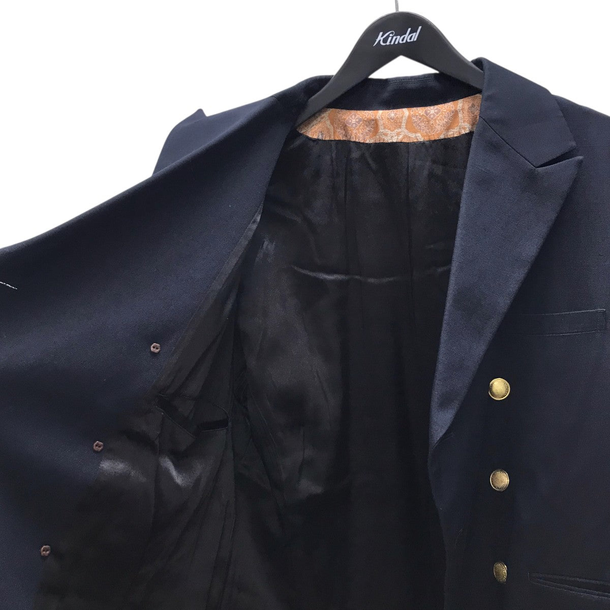 VISVIM REGIS DB JKT ウールリネンダブルジャケット 古着・中古-5枚目のアイテム画像
