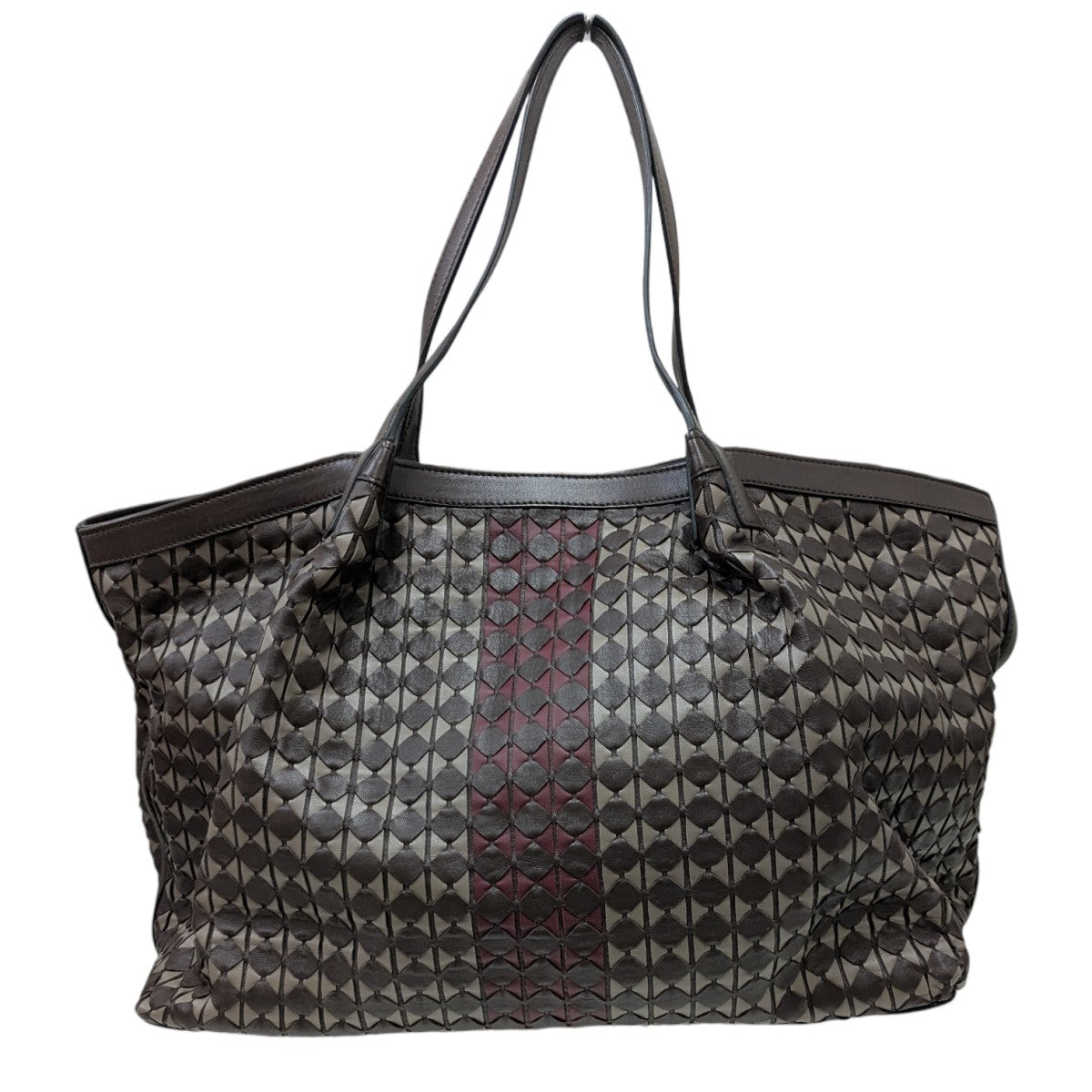 SERAPIAN MOSAICO Secret bagレザートートバッグ 古着・中古-4枚目のアイテム画像