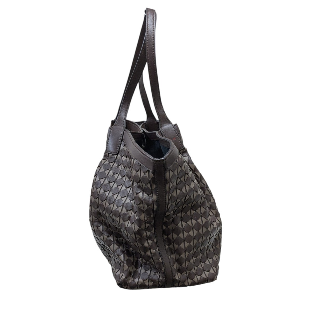 SERAPIAN MOSAICO Secret bagレザートートバッグ 古着・中古-5枚目のアイテム画像