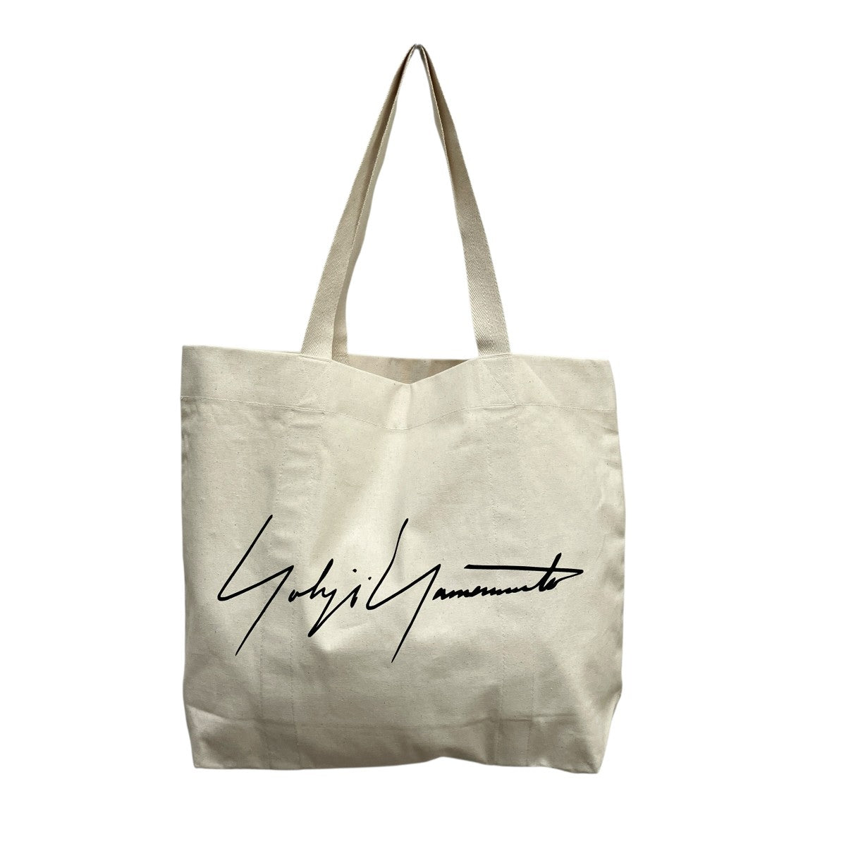 YOHJI YAMAMOTO ロゴトートバッグ ユニセックス 古着・中古-1枚目のアイテム画像