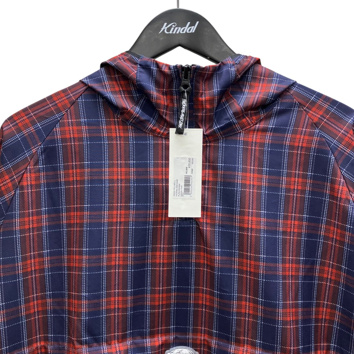 Fucking Awesome DISTRESSED PLAID KO WORK JACKET アノラックパーカー 古着・中古-2枚目のアイテム画像