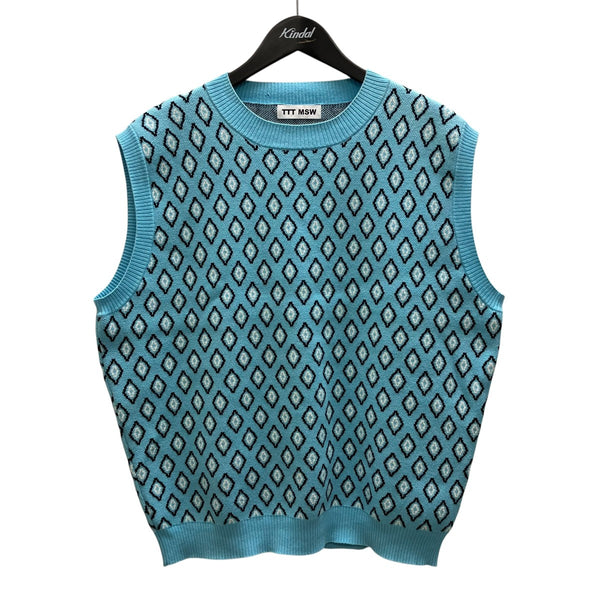 TTT MSW(ティーモダンストリートウエア) ニットベスト TTT-2023SSKT11