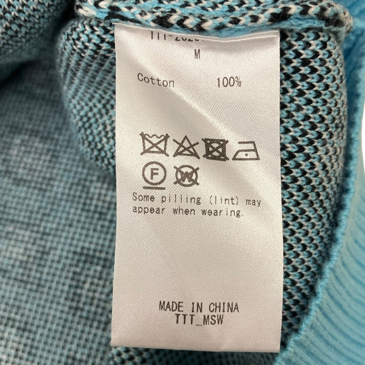 TTT MSW(ティーモダンストリートウエア) ニットベスト TTT-2023SSKT11