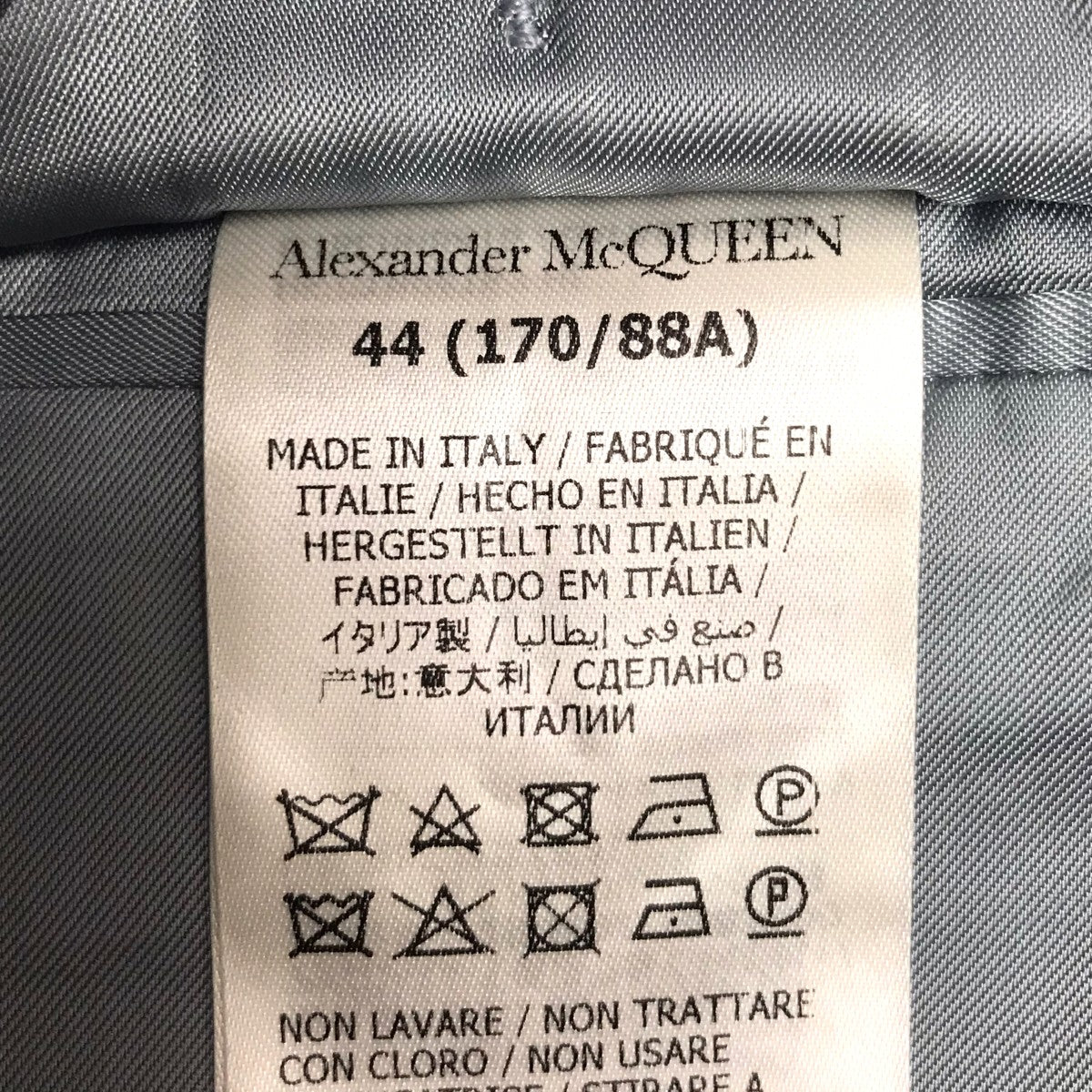 ALEXANDER McQUEEN セットアップスーツ794225/734234 古着・中古-7枚目のアイテム画像
