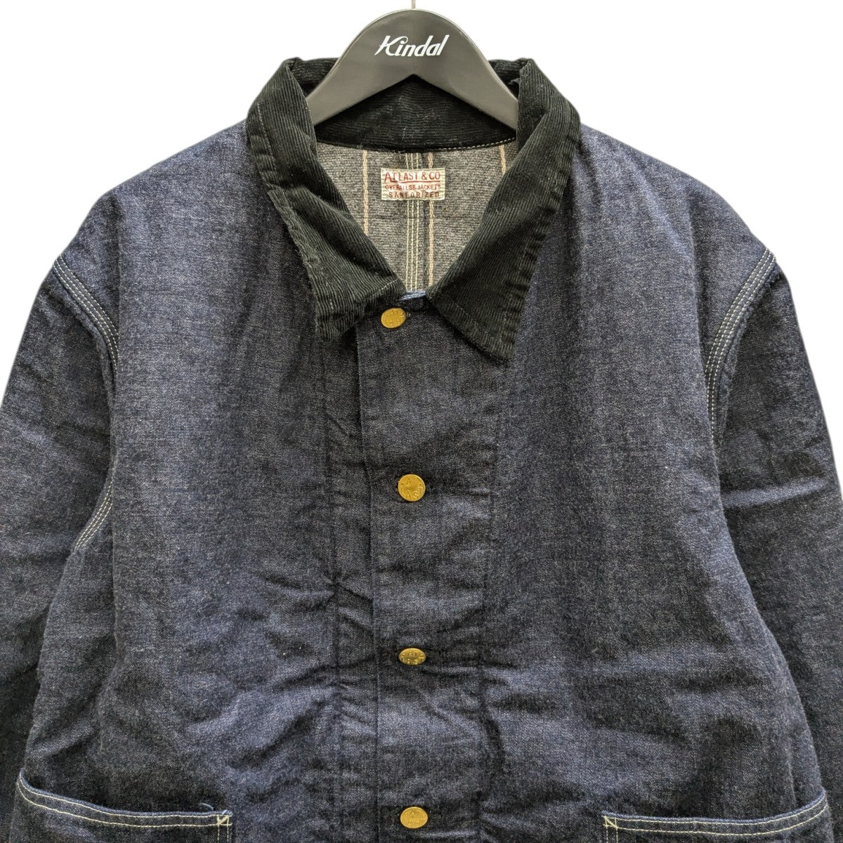 ATLAST ＆ CO(アットラスト) 25AW Blanket Lined Chore Jacket デニム