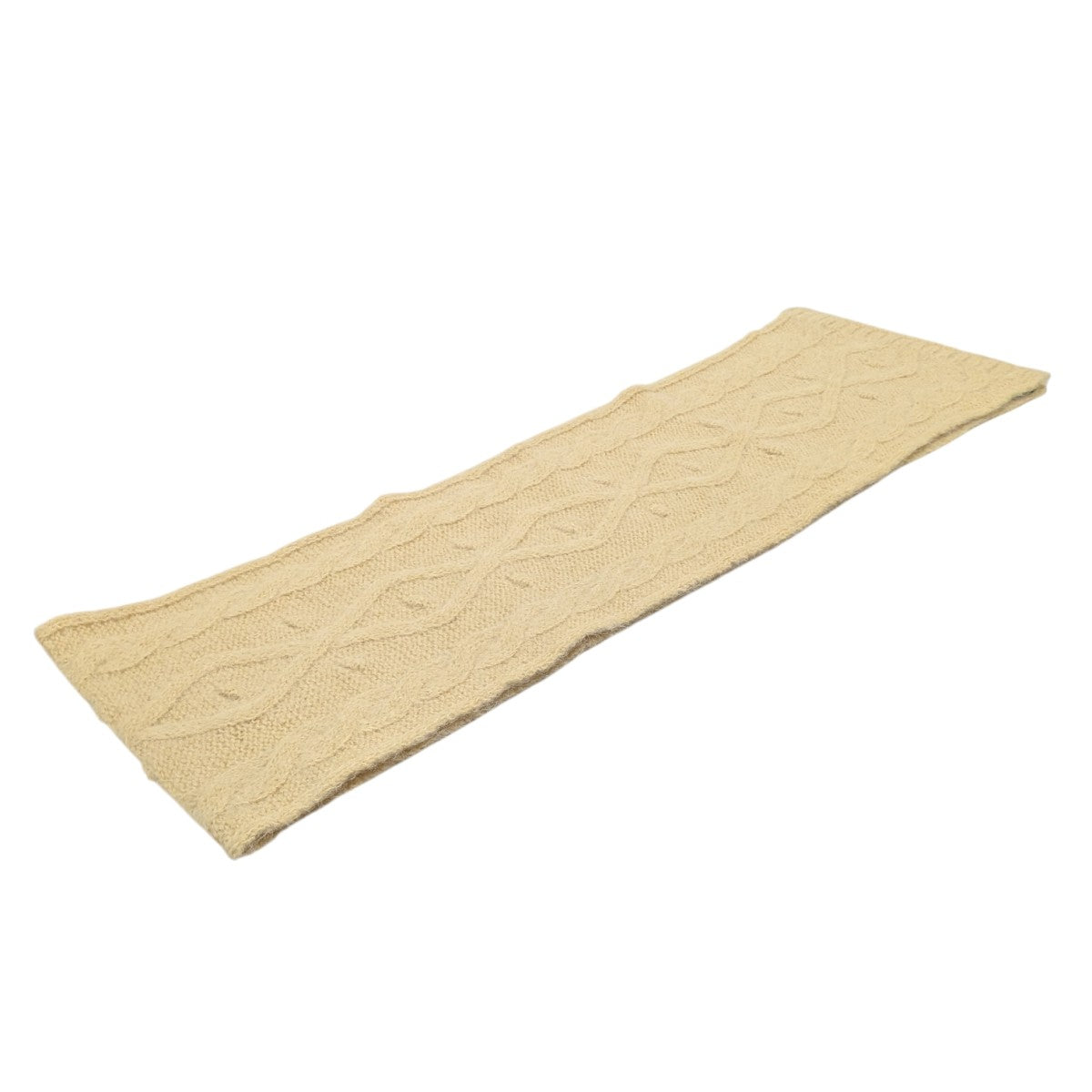 ARAN SCARF アルパカ混マフラー