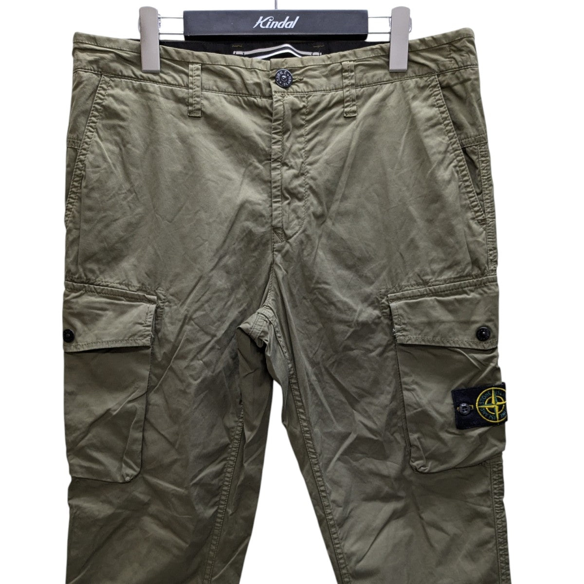 STONE ISLAND ロゴワッペン カーゴパンツ 古着・中古-2枚目のアイテム画像