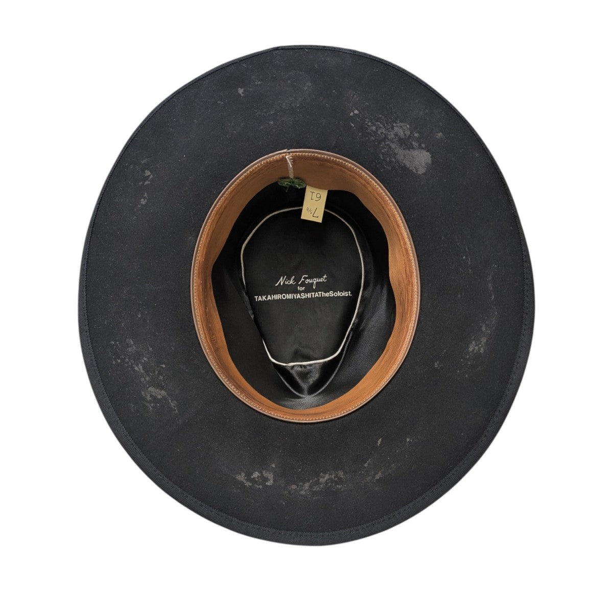 TAKAHIROMIYASHITA TheSoloIst．×NICK FOUQUET ハット／バーナー加工