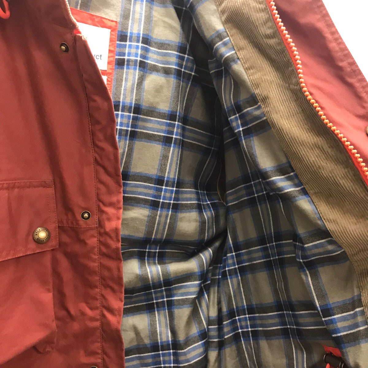 NIGEL CABOURN×BELSTAFF 25AW DERWENT TRIALMASTER DARK ORANGE 古着・中古-5枚目のアイテム画像