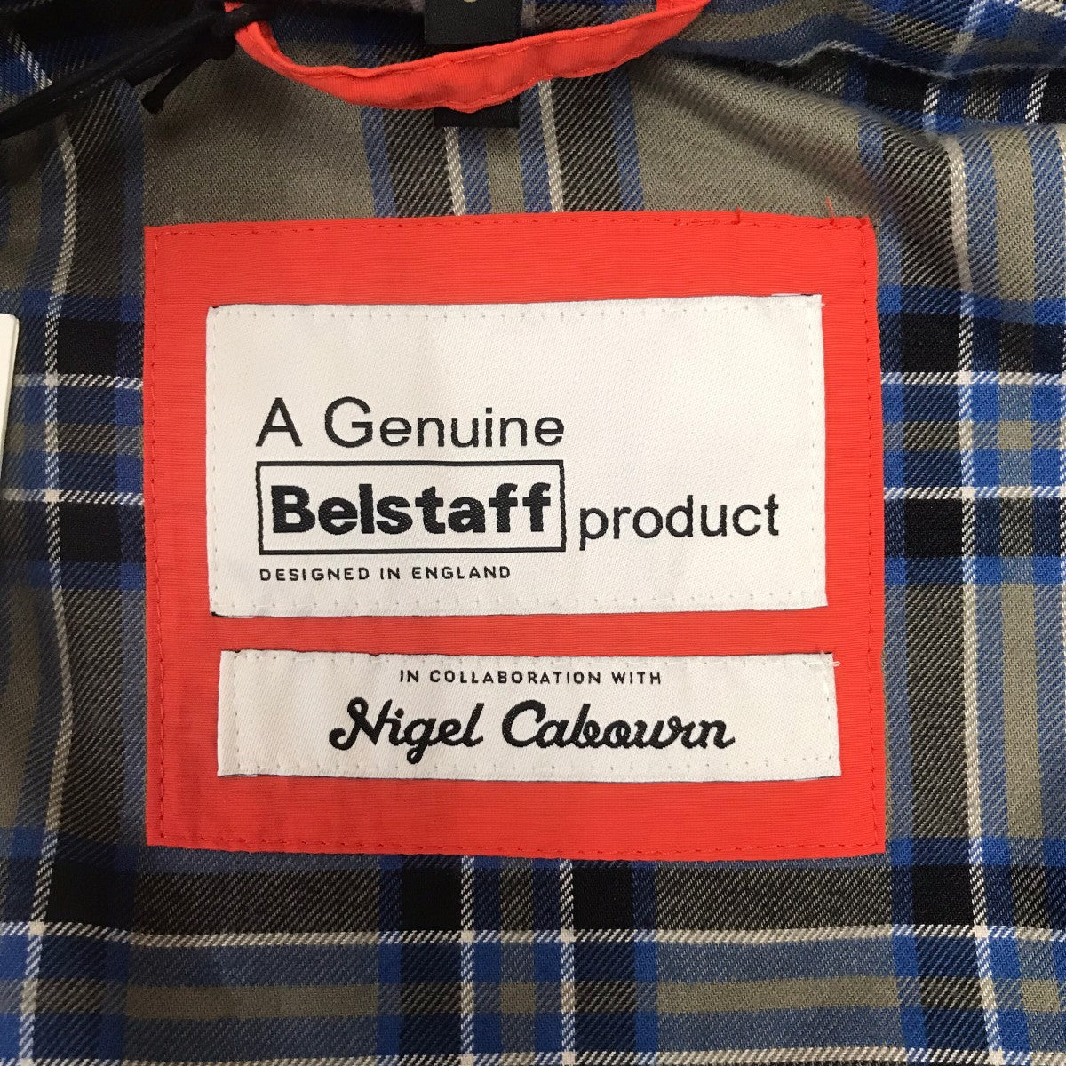 NIGEL CABOURN×BELSTAFF 25AW DERWENT TRIALMASTER DARK ORANGE 古着・中古-7枚目のアイテム画像