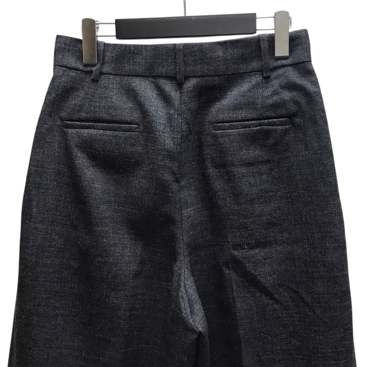 WIDE TUCK PT WOOL ワイドタックパンツ