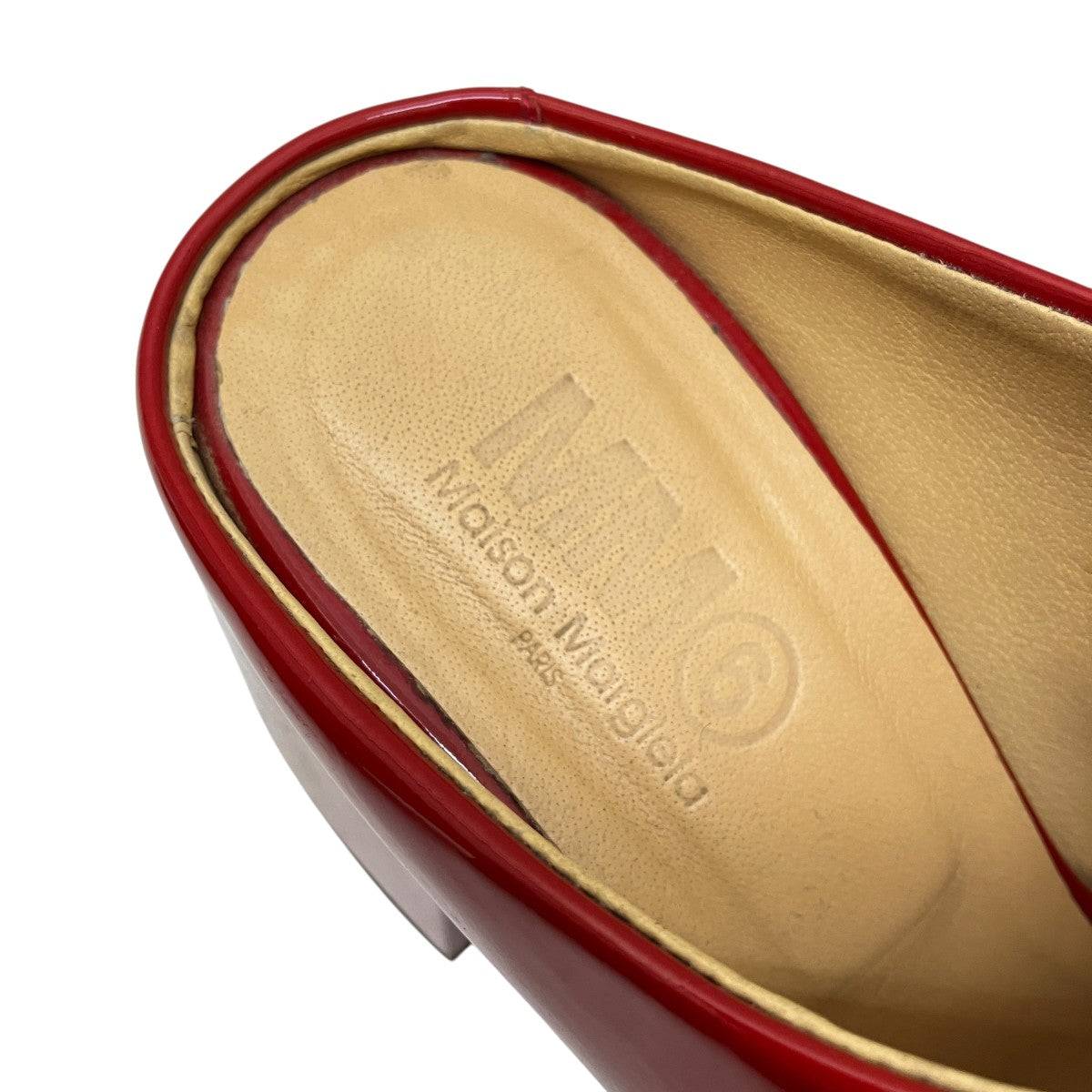 MM6 Maison Margiela エナメルサンダル 古着・中古-7枚目のアイテム画像