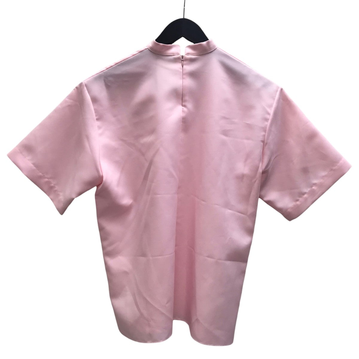 バックジップ袖Tシャツ