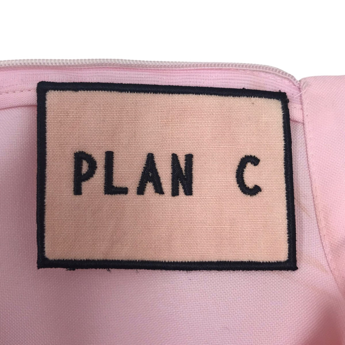 バックジップ袖Tシャツ
