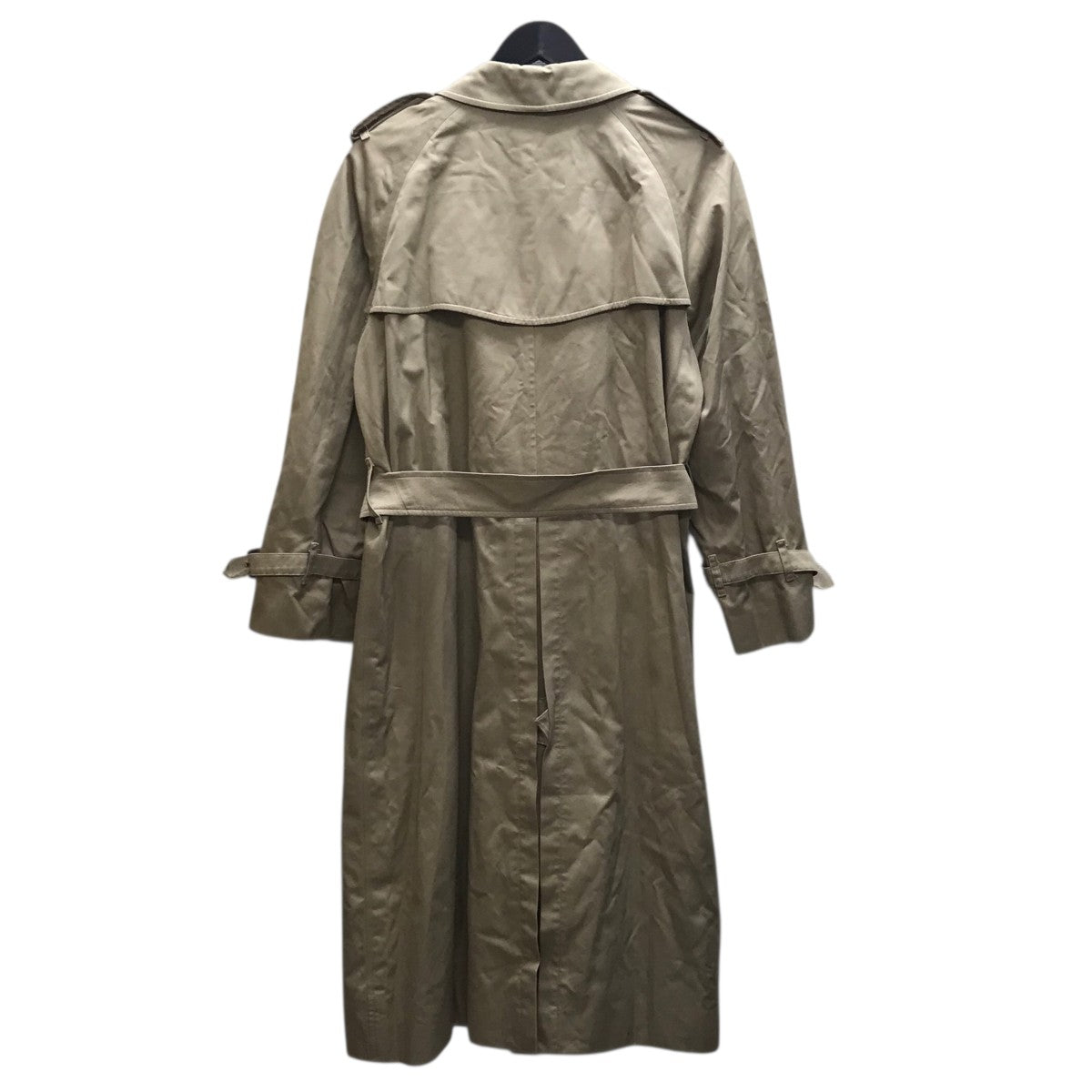 (美品)BURBERRYS　トレンチコート　サイズ40　ベルト付　ベージュ BURBERRY バーバリー アウター トレンチコート レディース40 ベージュ