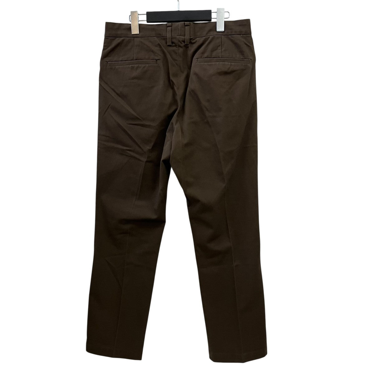 WORKER SLACKS COTTON HIGH TWISTED TWILLセンタープリーツコットンパンツNN-P4428