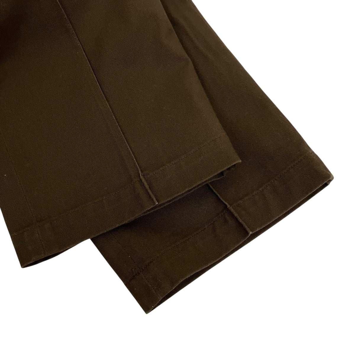 WORKER SLACKS COTTON HIGH TWISTED TWILLセンタープリーツコットンパンツNN-P4428