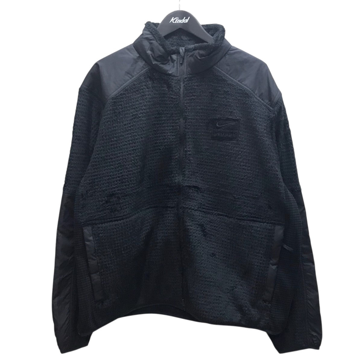 ナイロン切替ボアジャケット