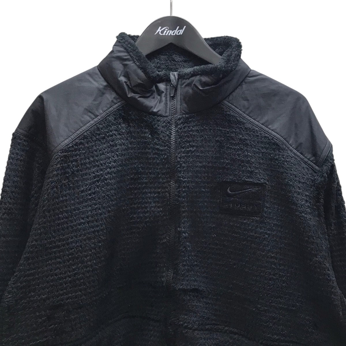 ナイロン切替ボアジャケット