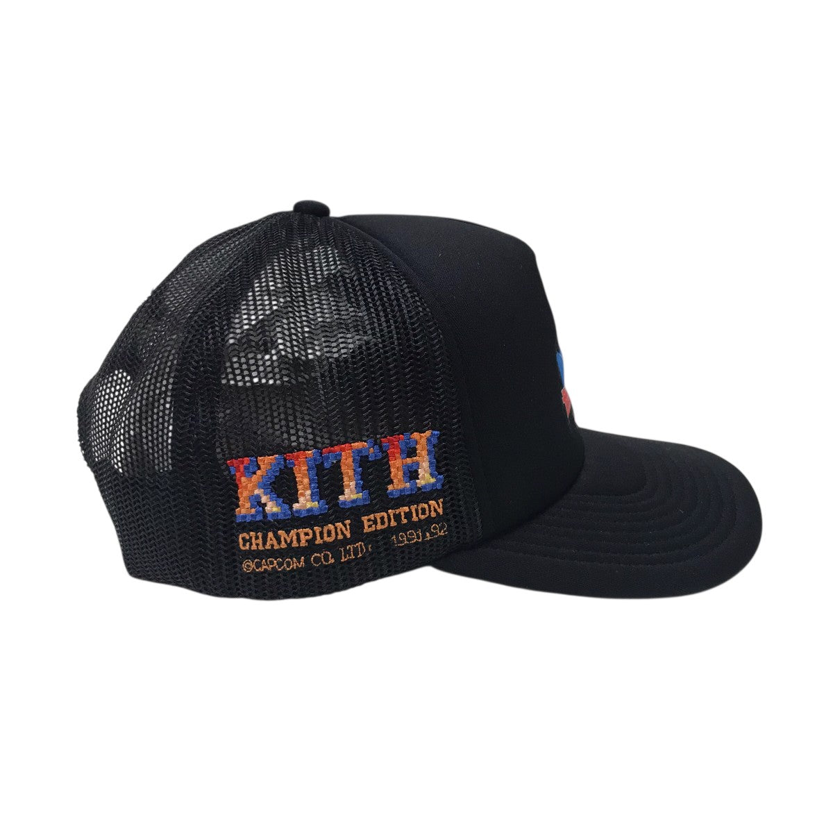 KITH×CAPCOM Chun Li Nolan Trucker Hat メッシュキャップ 25-095-060