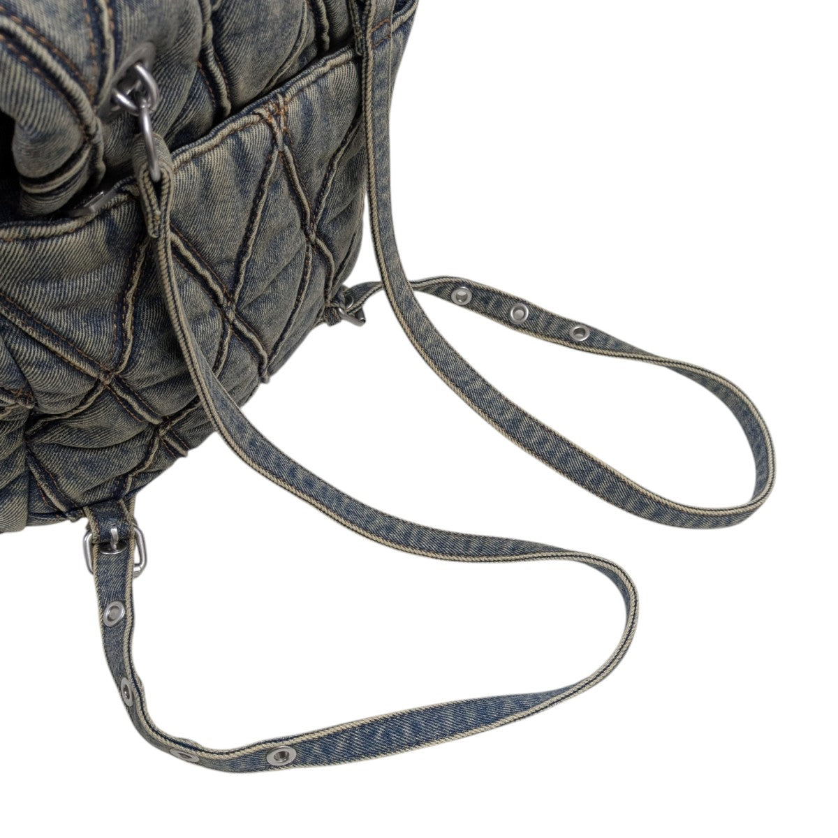 DIESEL CHARM-Dキルティングリュック DIESEL(ディーゼル) Charm-D キルティングデニムバックパック