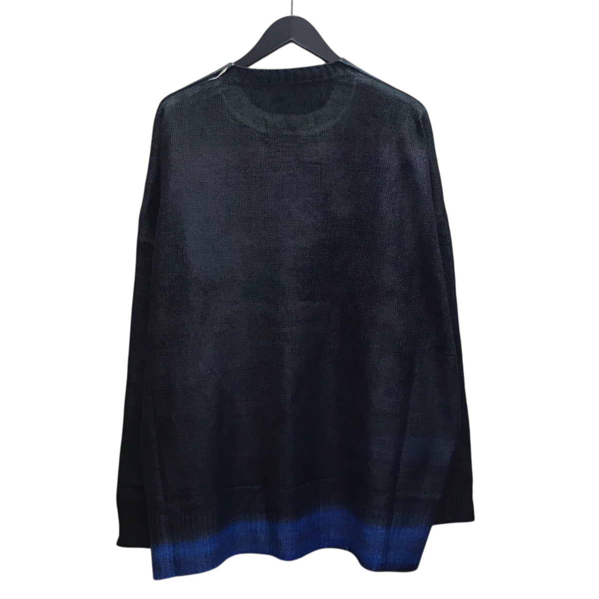 DAIRIKU 25SS Blue Velvet Poster Transcription Pullover Knit 長袖ニット 古着・中古-2枚目のアイテム画像