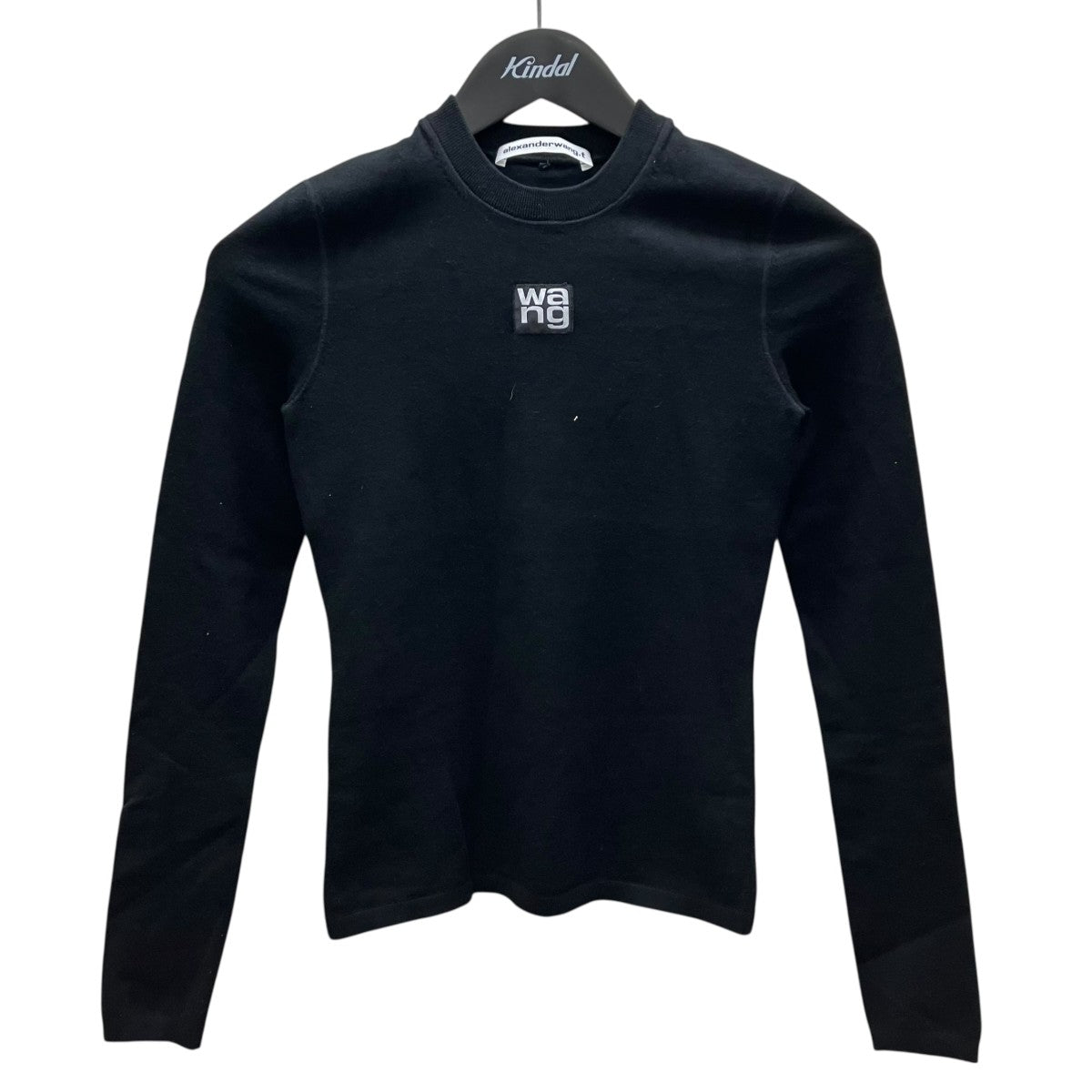 ALEXANDER WANG フロントロゴロングカットソー 古着・中古-1枚目のアイテム画像