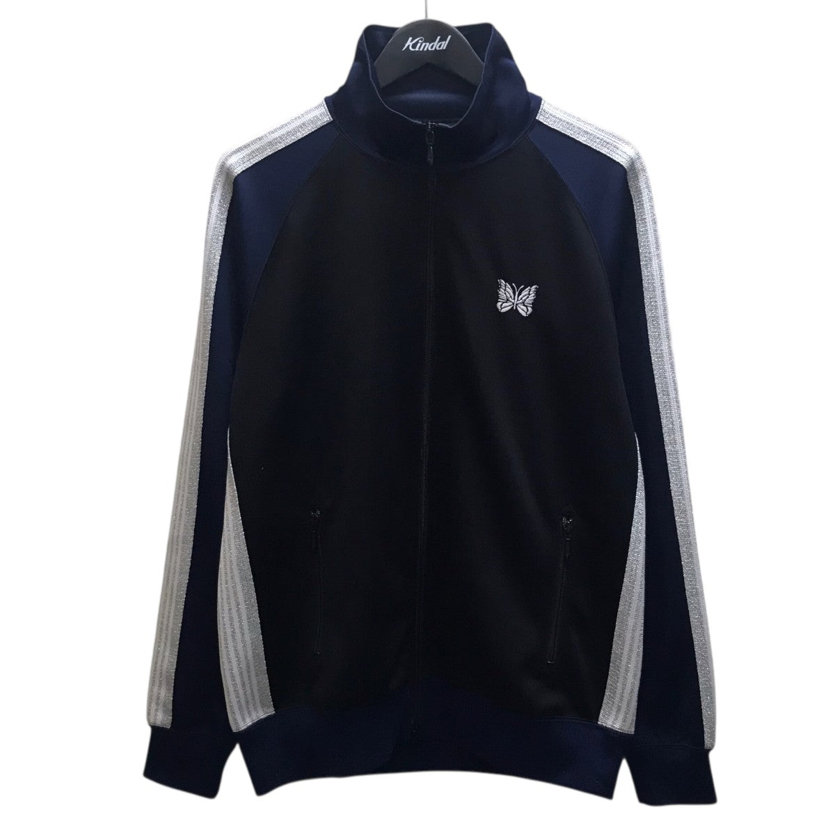 Needles×EmptyRoom トラックジャケット ブラック Lサイズ　美品 Needles(ニードルズ) EMPTYROOM別注 トラックジャケット MR505