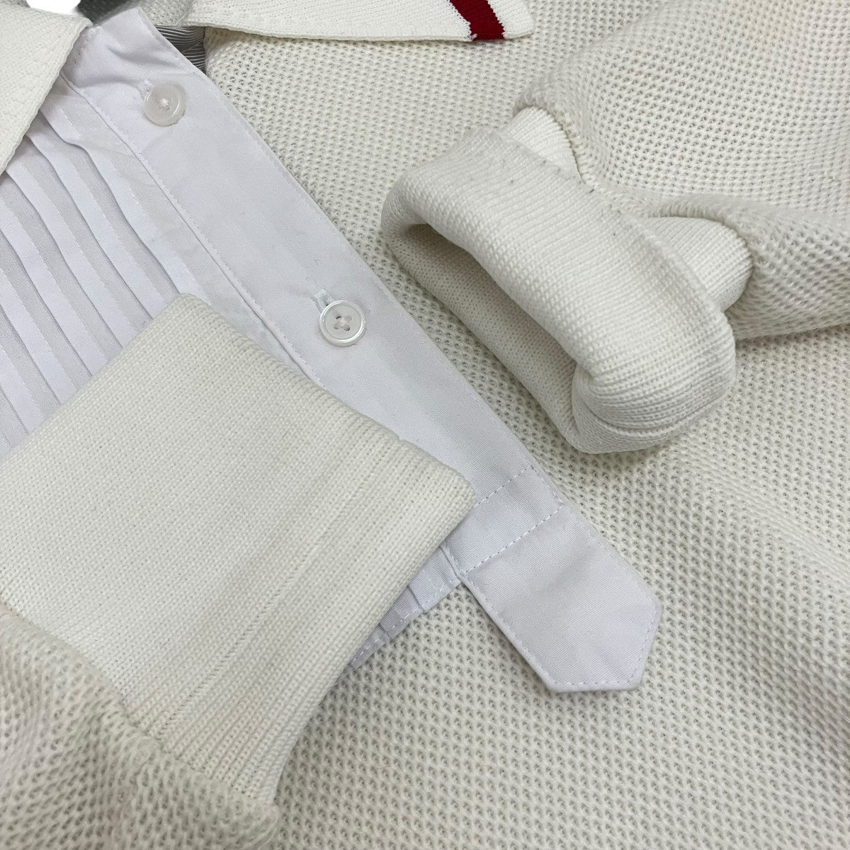 KOLOR 25AW 切替ポロトップ 古着・中古-8枚目のアイテム画像