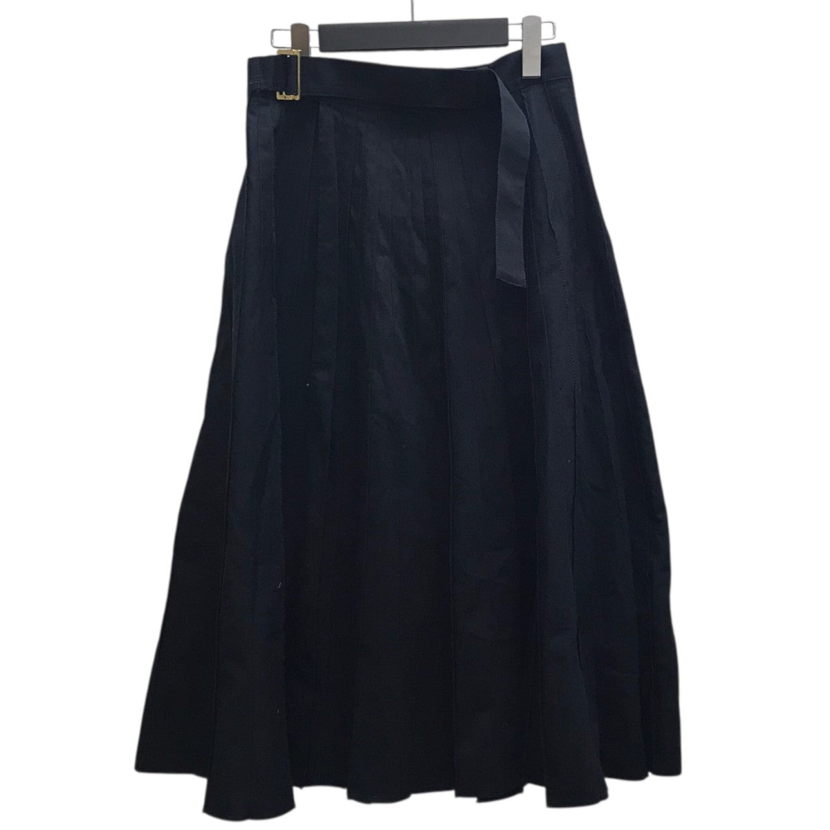 sacai×CarHartt Pleated Skirt プリーツスカート 23-06744 ブラック