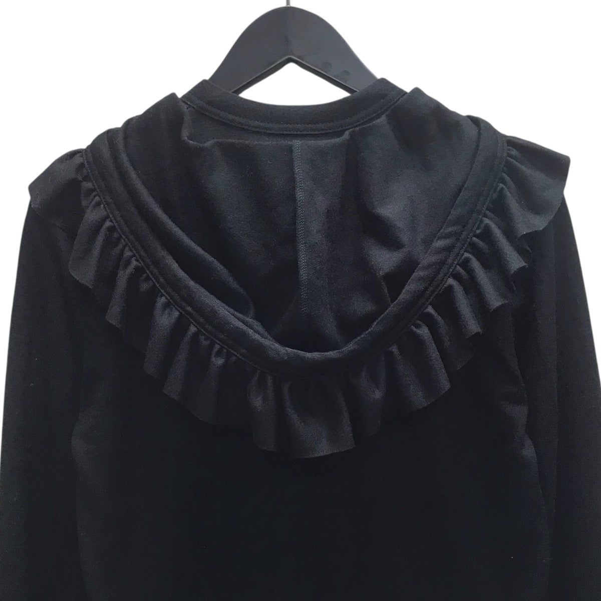 noir kei ninomiya　ギンガムチェックフリルカットソー ブラック noir kei ninomiya ギンガムチェックフリルカットソー ブラック