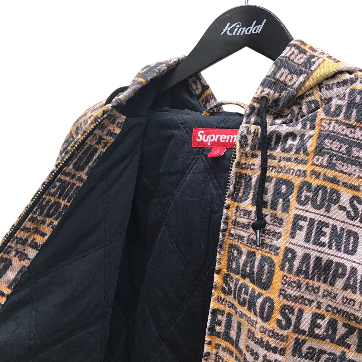 Supreme 25FW Dash Snow Hooded Work Jacketワークジャケット 古着・中古-5枚目のアイテム画像